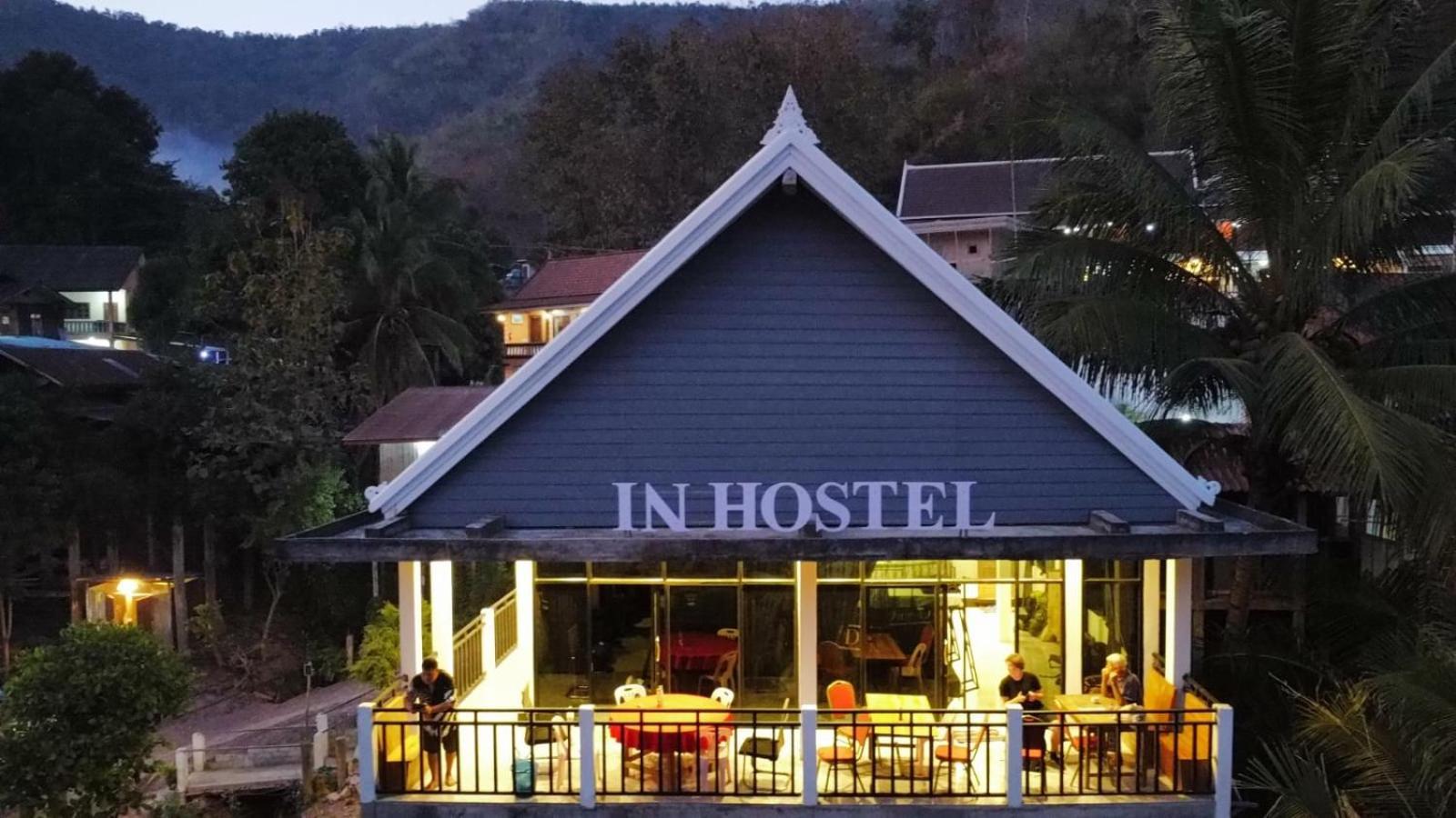 Inn Riverside Hostel Pb Muang Pakbèng Esterno foto